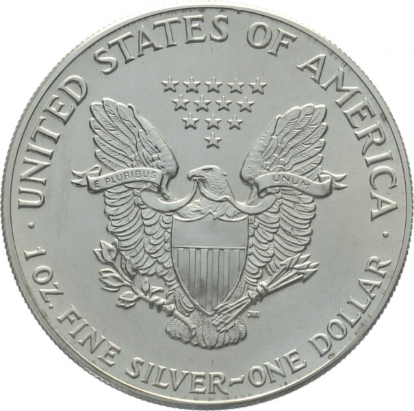 USA 1 Dollar 1986 Silver Eagle - 1 Unze Feinsilber